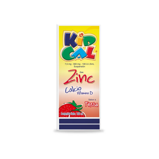 KIDCAL FRESA SUSPENSIÓN FRASCO X 180 ML