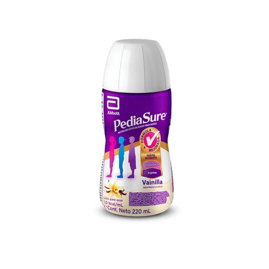 PEDIASURE VAINILLA SOLUCIÓN ORAL FRASCO X 220 ML