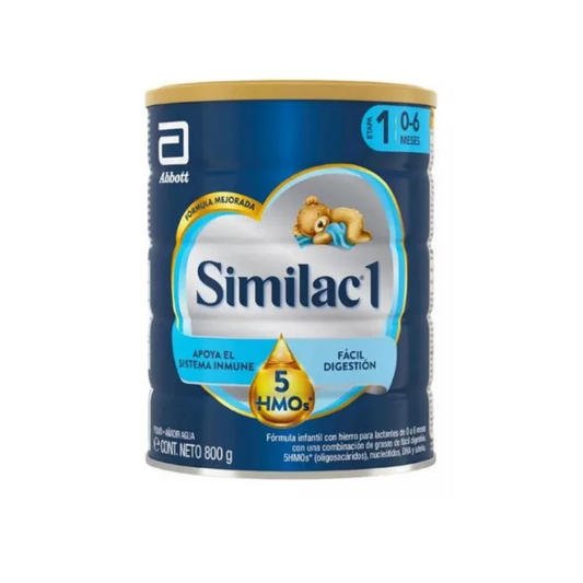 SIMILAC-1 5HMOS POLVO LATA X 800 G