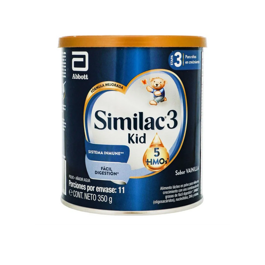 SIMILAC-3 KID 5HMOS VAINILLA POLVO LATA X 350