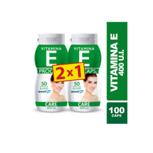 VITAMINA E 400 UI 2X1 CAPSULA CAJA X 50