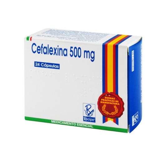 CEFALEXINA BUSSIE 500 MG CAPSULA CAJA X 24