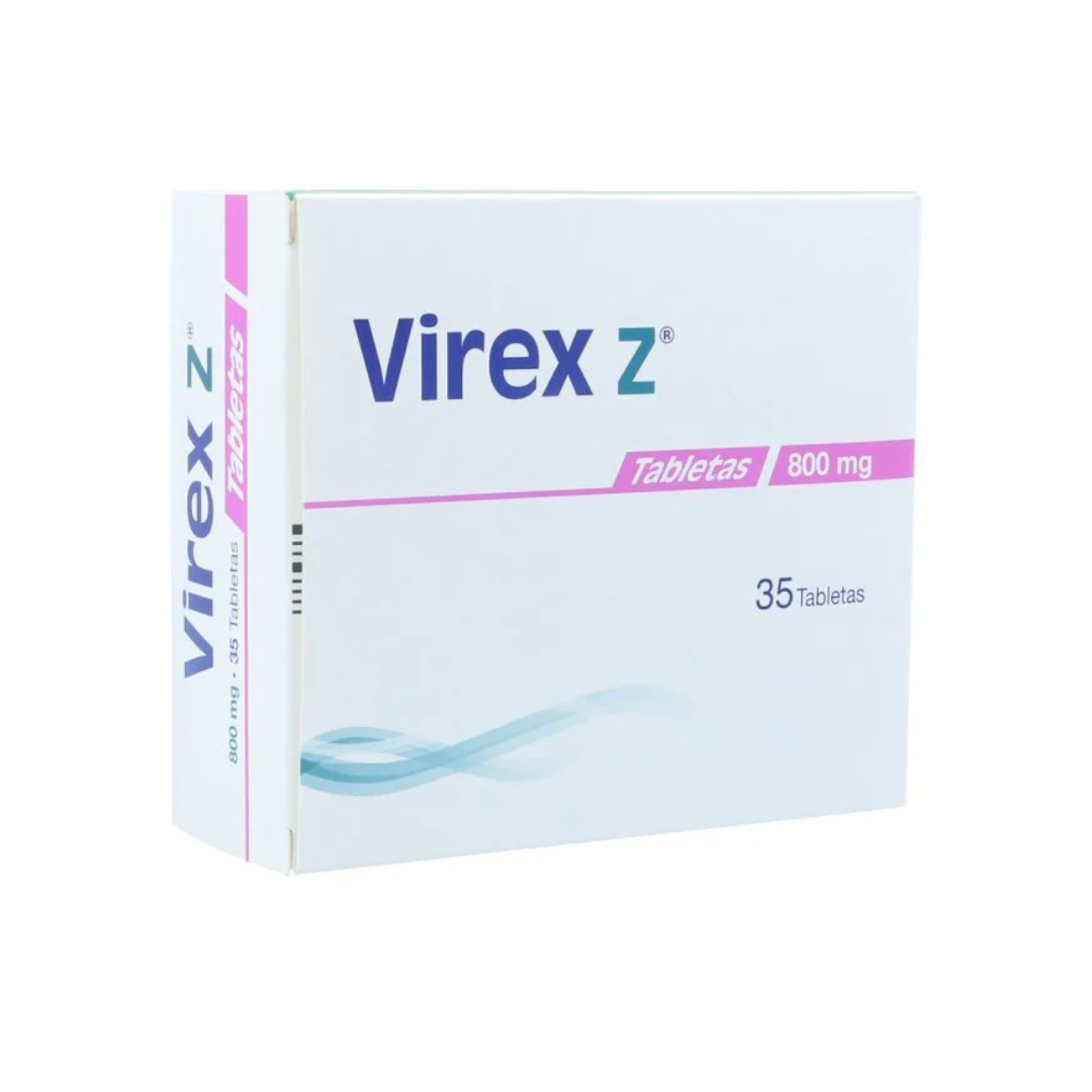VIREX 800 MG TABLETA CAJA X 35