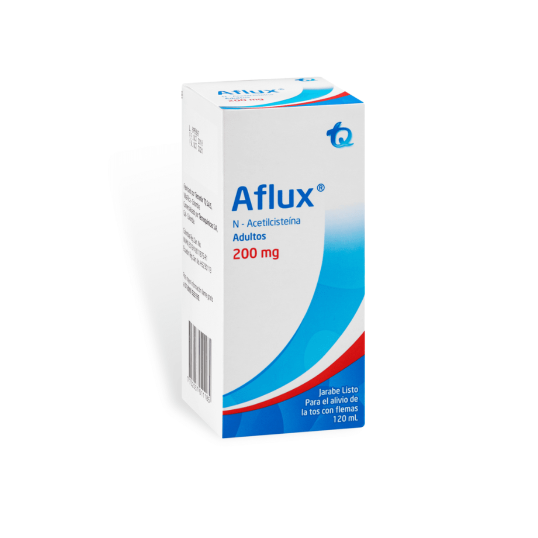 AFLUX 200 MG JARABE FRASCO X 120 ML