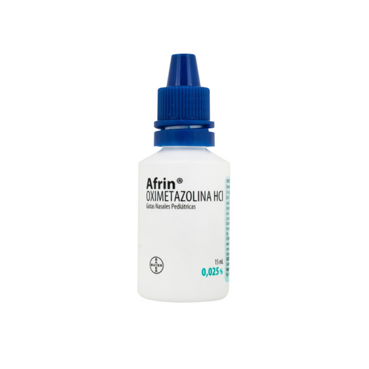 AFRIN 0.025 % GOTAS NASALES FRASCO X 15 ML