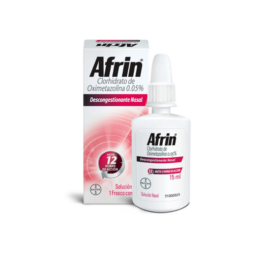 AFRIN 0.05 % GOTAS NASALES FRASCO X 15 ML