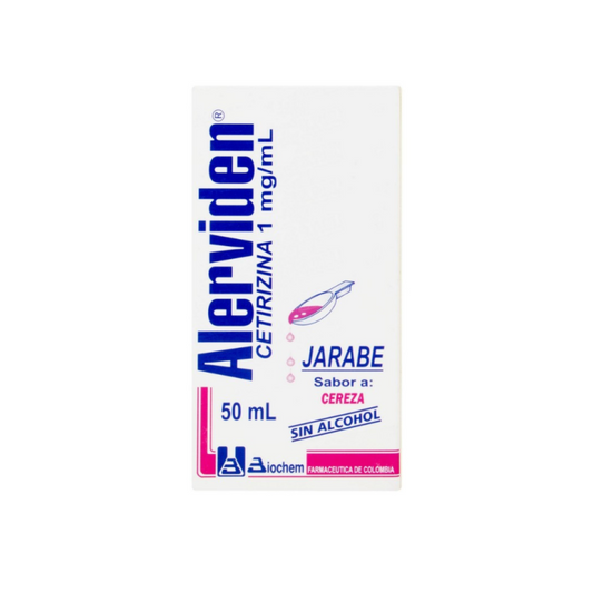 ALERVIDEN 1MG/ML JARABE FRASCO X 50 ML