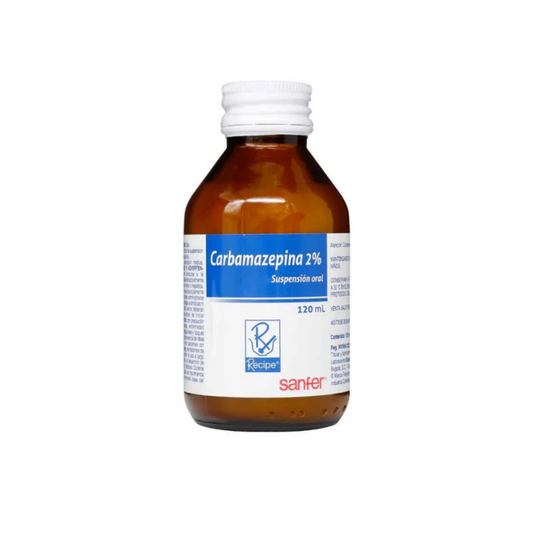 CARBAMAZEPINA BUSSIE 2 % SUSPENSION ORAL FRASCO X 120 ML