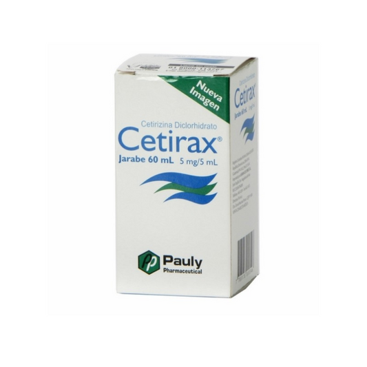 CETIRAX 100 MG JARABE FRASCO X 60 ML