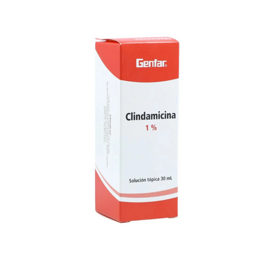 CLINDAMICINA WINTHROP 1 % SOLUCION TOPICA FRASCO X 30 ML