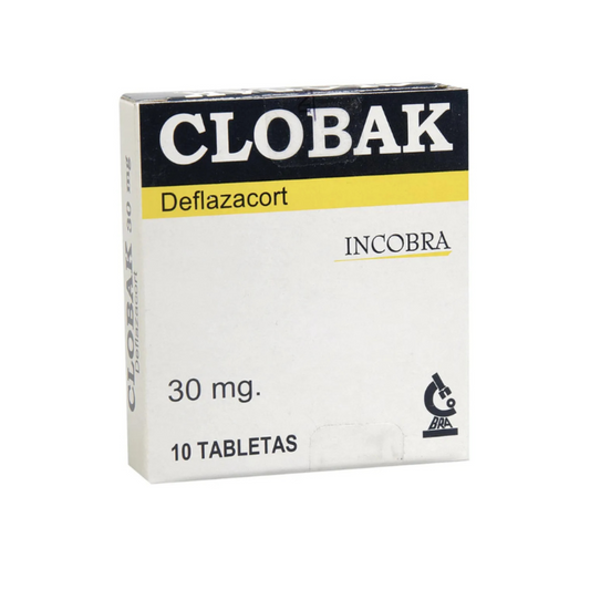 CLOBAK 30 MG TABLETA CAJA X 10