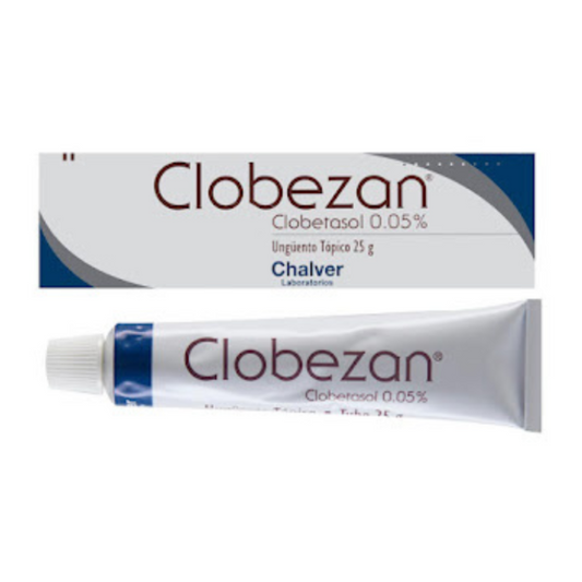 CLOBEZAN 0.05 G UNGÜENTO TOPICO TUBO X 25 GR