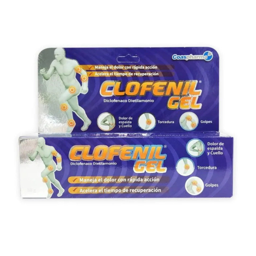 CLOFENIL 1 % GEL TOPICO TUBO X 50 GR