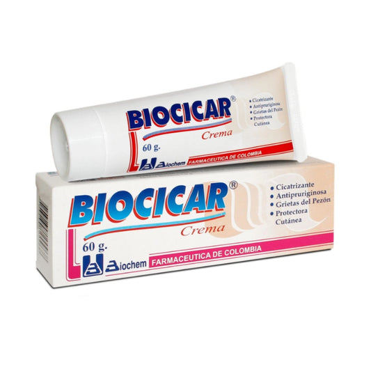 BIOCICAR 5 G/1 G/5G CREMA TOPICA TUBO X 60 G