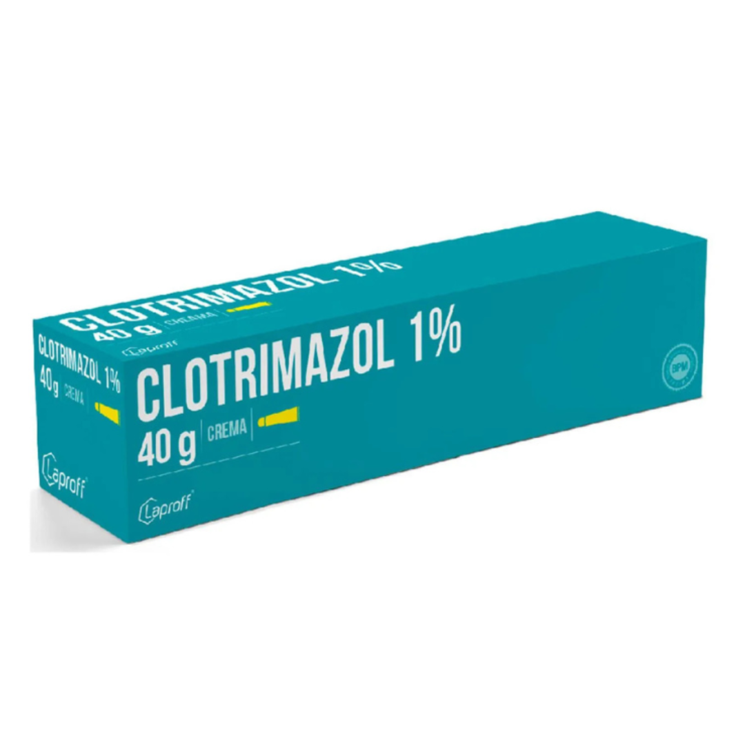 CLOTRIMAZOL LAPROFF 1 % CREMA TOPICA TUBO X 40 G