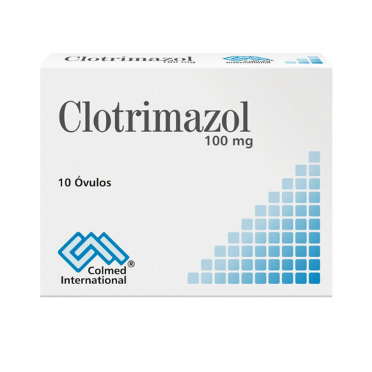 CLOTRIMAZOL COLMED 100 MG OVULO CAJA X 10