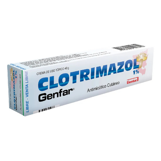 CLOTRIMAZOL GENFAR 1 % CREMA TOPICA TUBO X 40 G