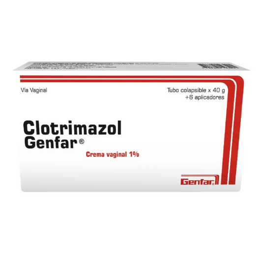 CLOTRIMAZOL GENFAR 1 % CREMA VAGINAL TUBO X 40 G