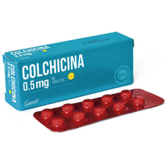 COLCHICINA LAPROFF 0.5 MG TABLETA CAJA X 40