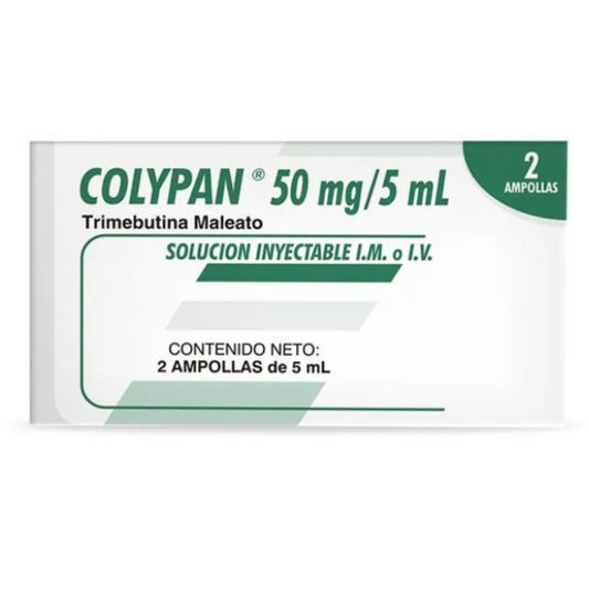 COLYPAN 50 MG/5 ML SOLUCIÓN INYECTABLE CAJA X 2