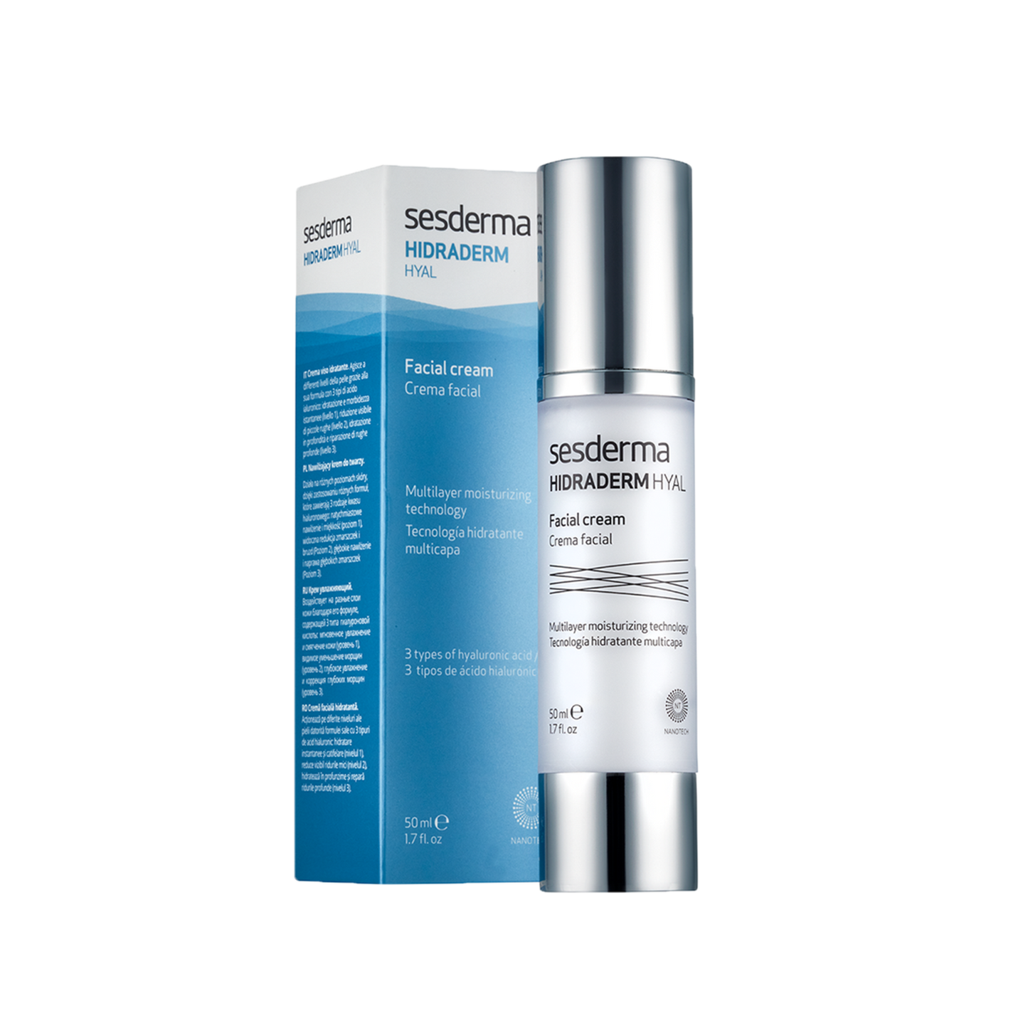 HIDRADERM HYAL CREMA FACIAL CREMA FACIAL FRASCO X 50 ML