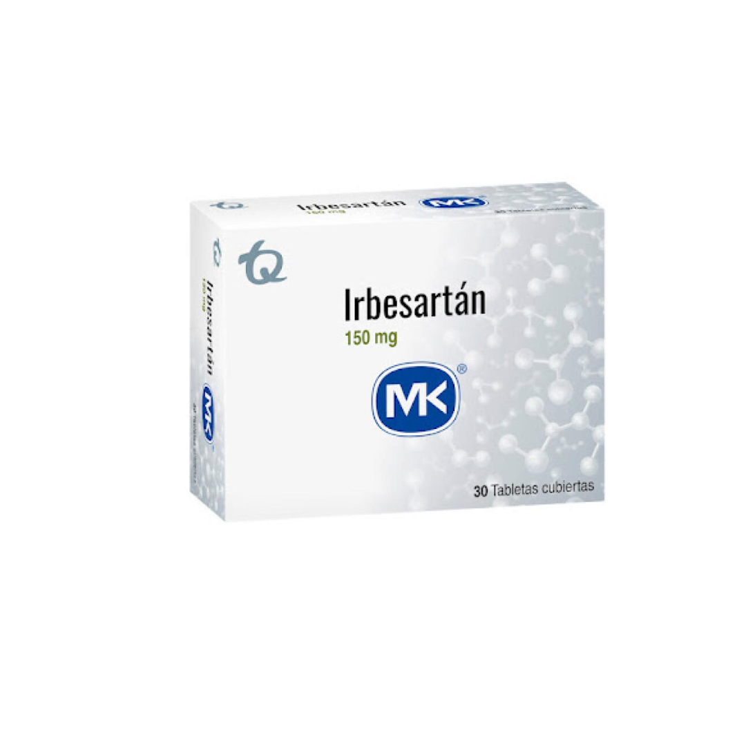 IRBESARTAN MK 150 MG  TABLETA RECUBIERTA CAJA X 30
