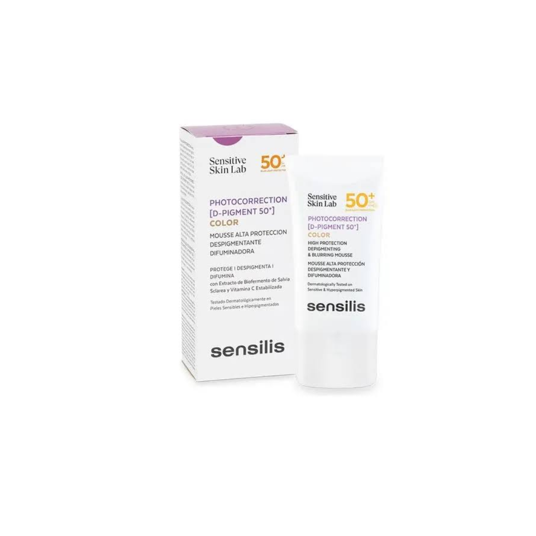 SENSILIS PHOTOCORRECTION [D-PIGMENT 50+] COLOR  CREMA FACIAL FRASCO X 40 ML