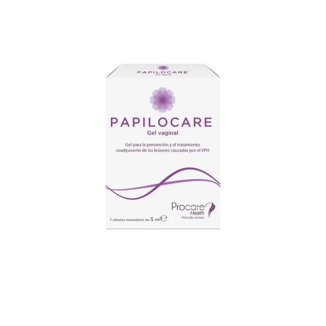 PAPILOCARE GEL VAGINAL CAJA X 7 CANULAS X 5ML C/U