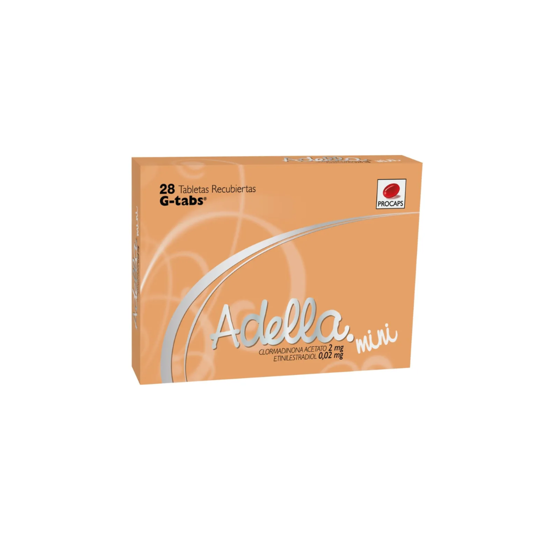 ADELLA MINI TABLETA CAJA X 28