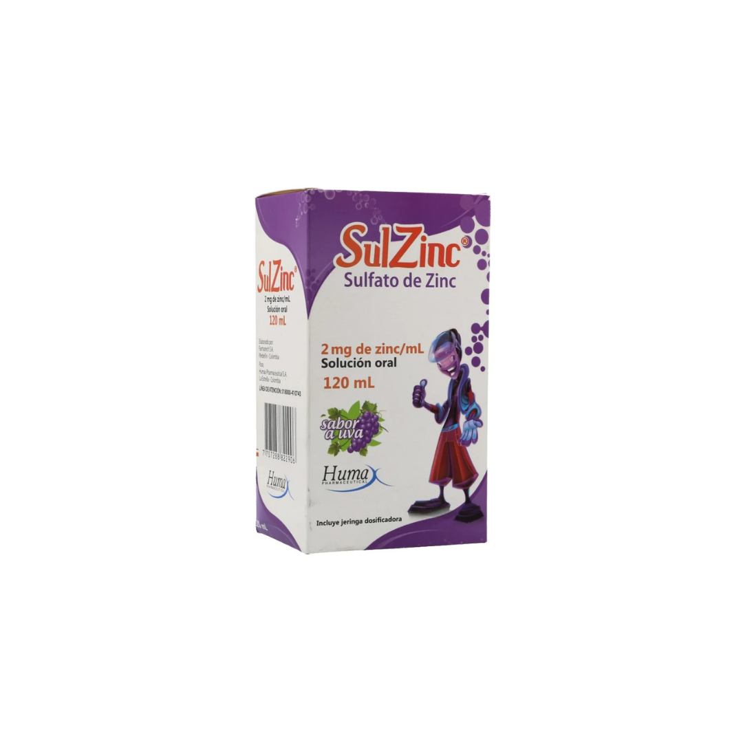 SULZING 2 MG / ML JARABE FRASCO X 120 ML