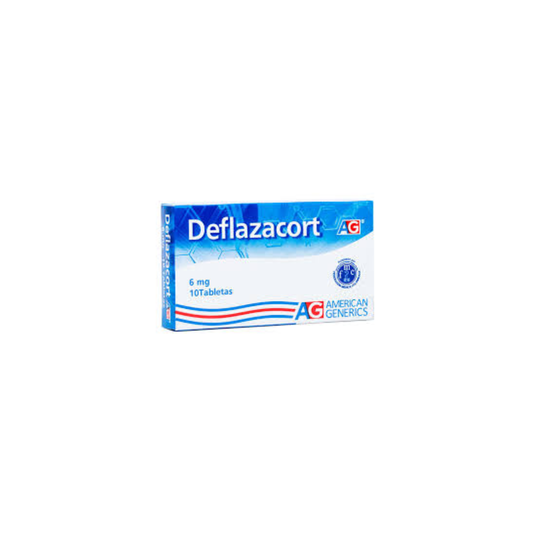 DEFLAZACORT AG 6 MG TABLETA CAJA X 10