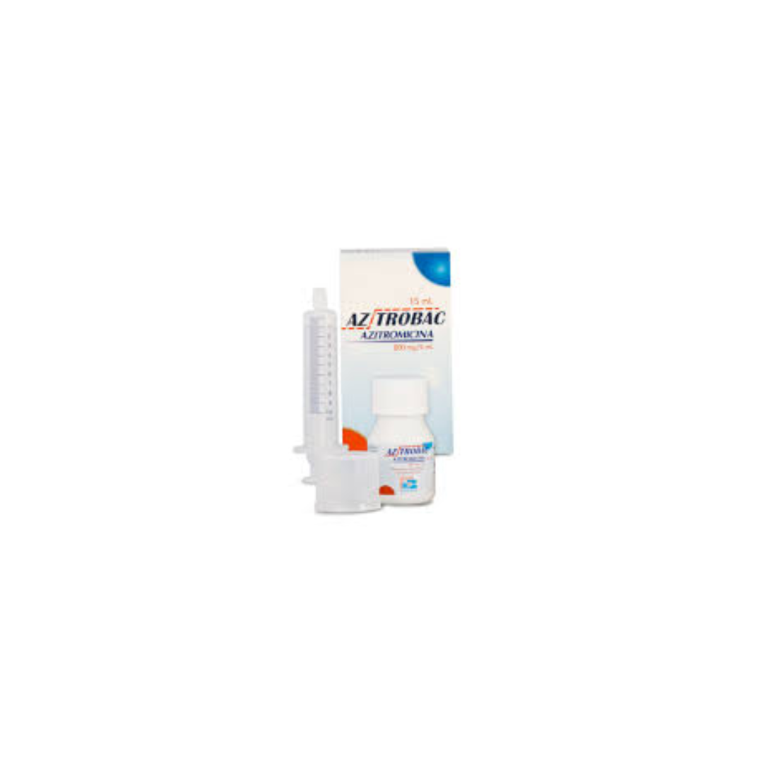 AZITROBAC 200 MG/5 ML POLVO PARA SUSPENSIÓN FRASCO X 15 ML