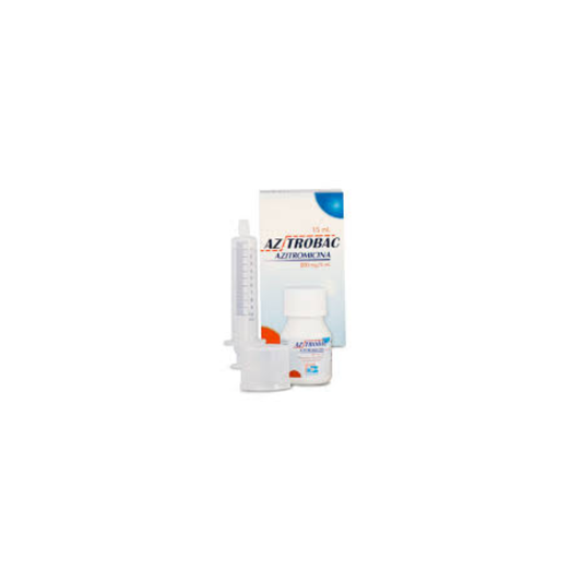 AZITROBAC 200 MG/5 ML POLVO PARA SUSPENSIÓN FRASCO X 15 ML