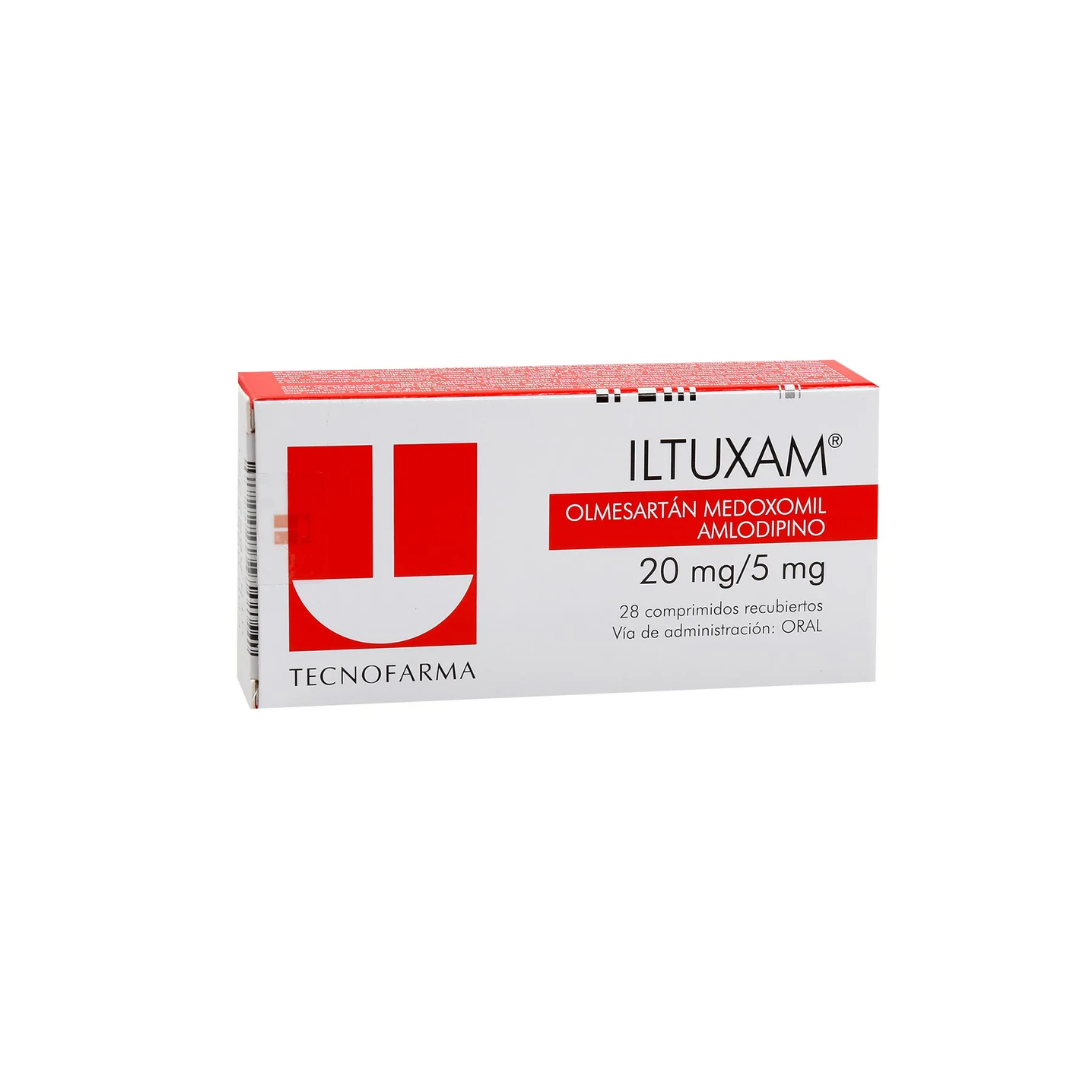 ILTUXAM 20 MG + 5 MG COMPRIMIDO RECUBIERTO CAJA X 28