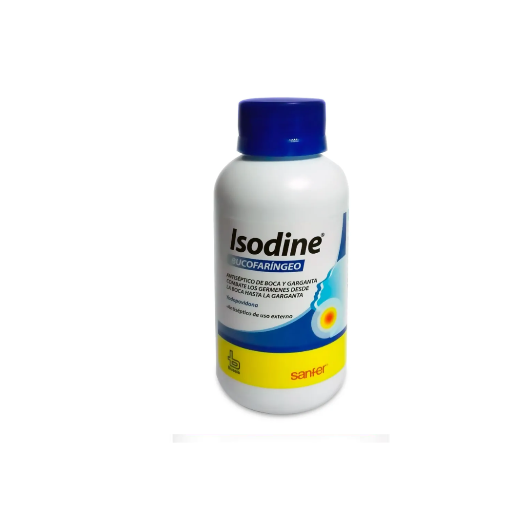 ISODINE BUCOFARINGEO SOLUCIÓN FRASCO X 120 ML