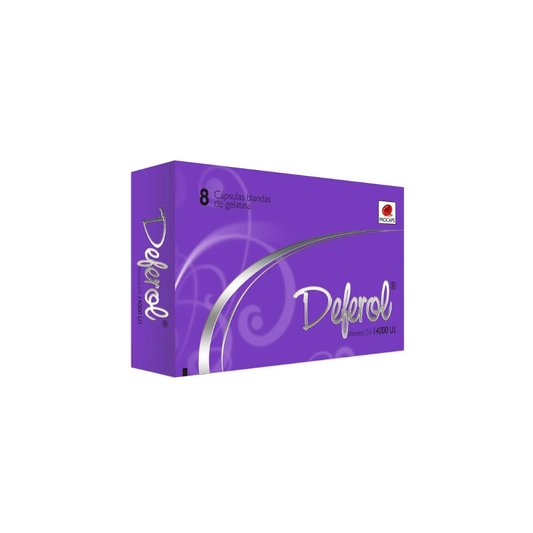 DEFEROL 14000 UI CAPSULA BLANDAS CAJA X 8