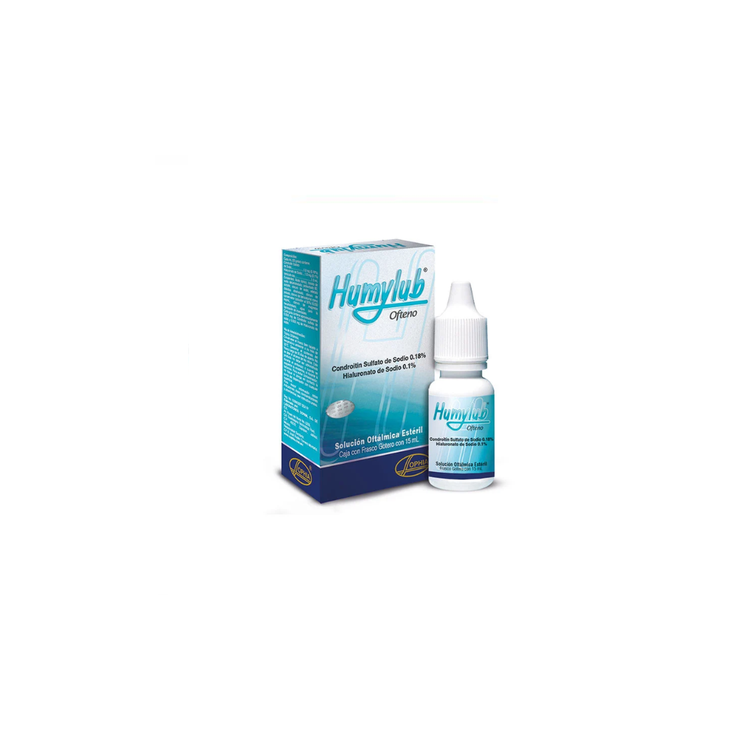 HUMYLUB OFTENO SOLUCIÓN OFTALMICA FRASCO X 15 ML
