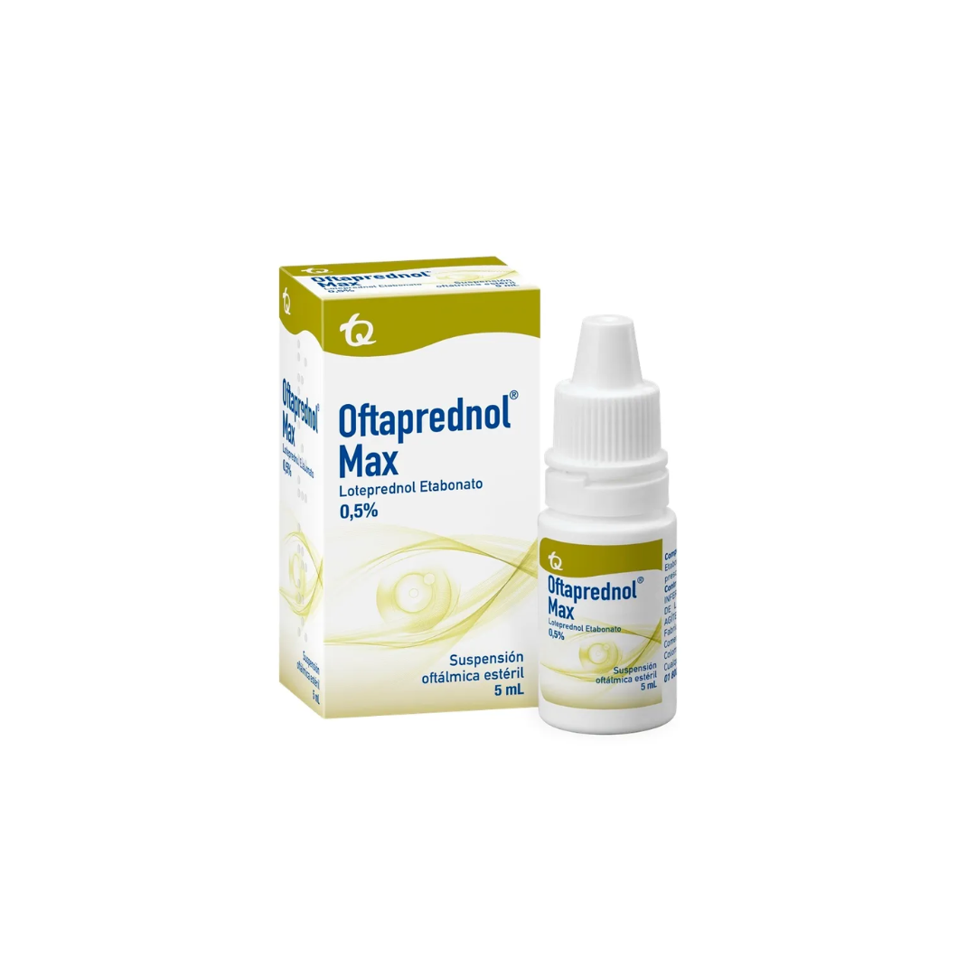 OFTAPREDNOL MAX 0.5% SUSPENSIÓN OFTALMICA FRASCO X 5 ML