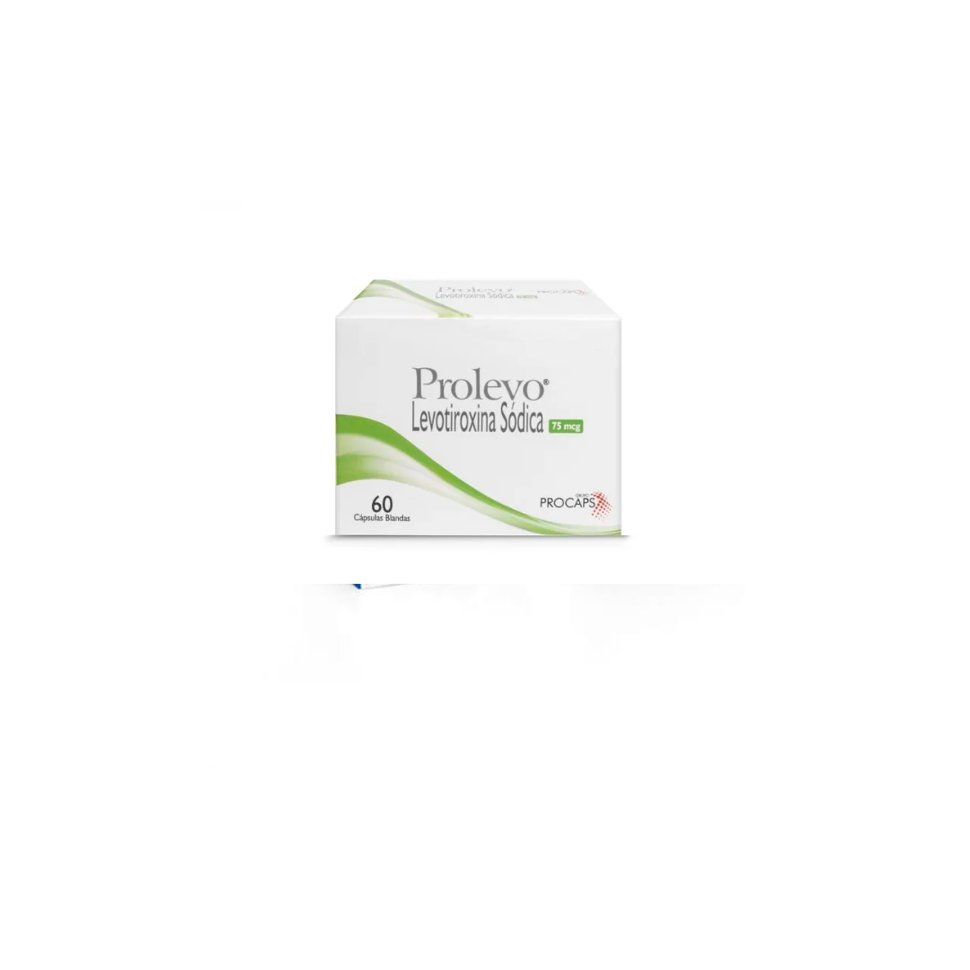 PROLEVO 75 MCG CAPSULA CAJA X 60