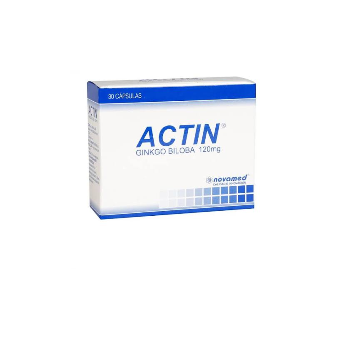 ACTIN 120 MG CAPSULA CAJA X 30