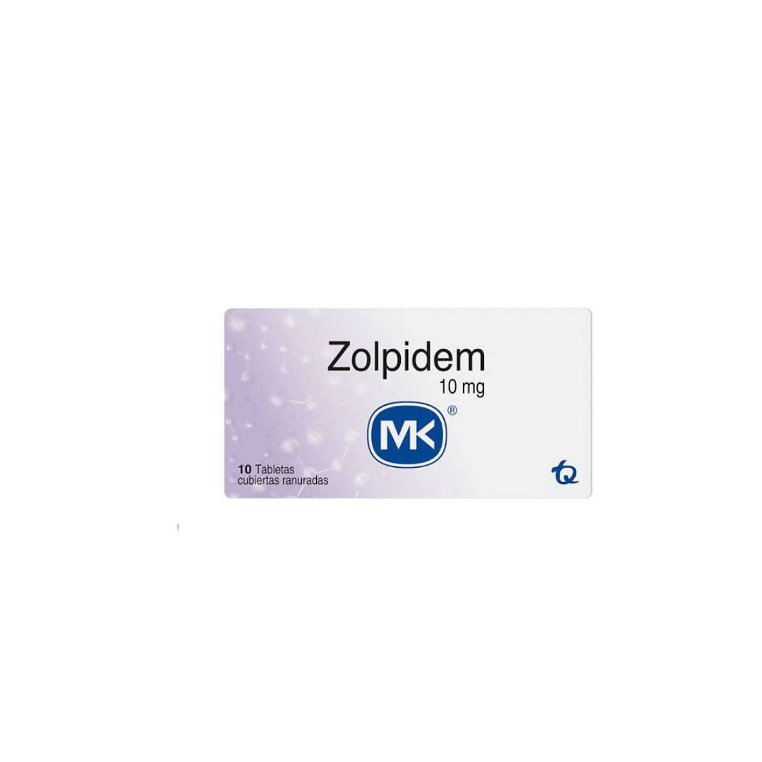 ZOLPIDEM MK 10 MG TABLETA CAJA X 30