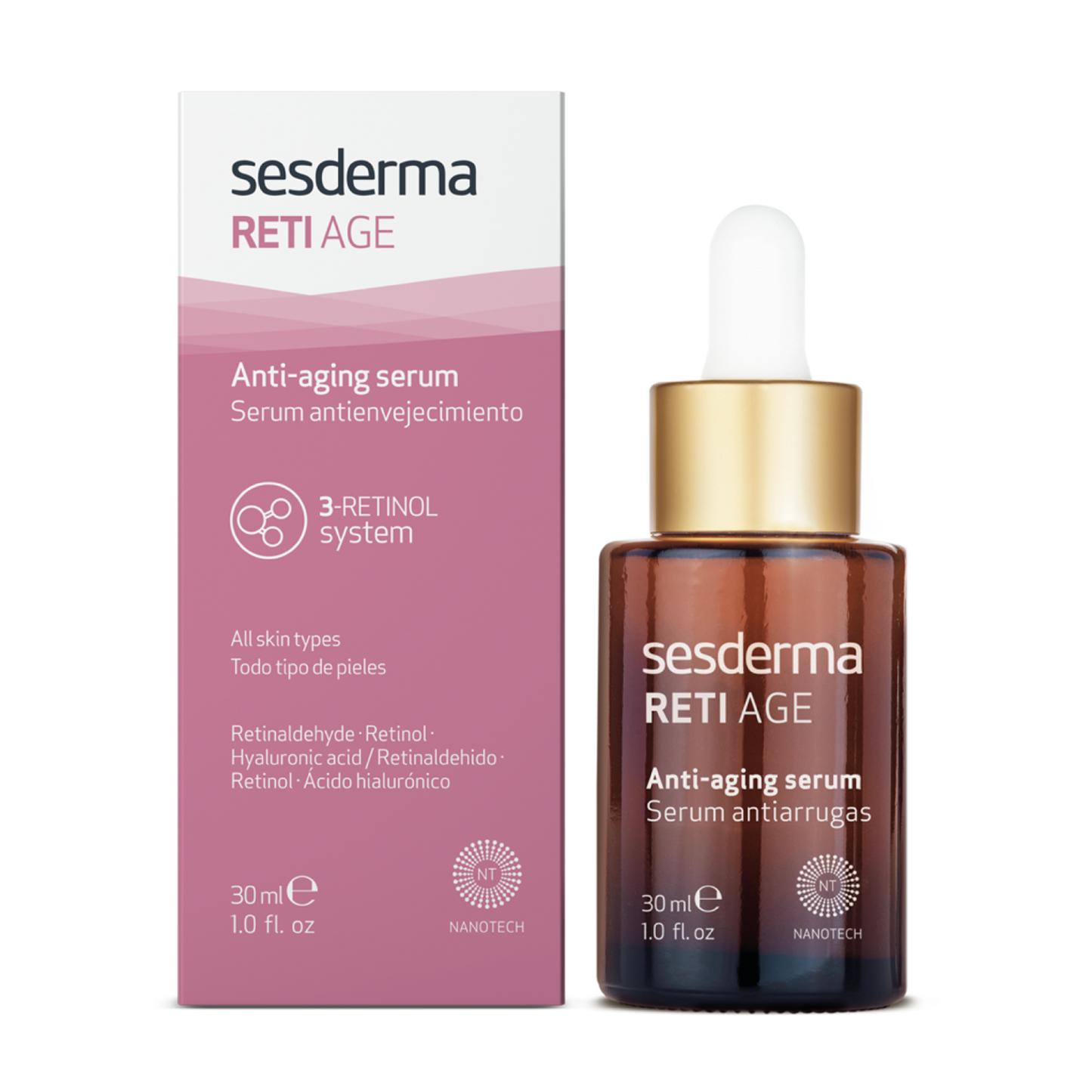 RETI-AGE ANTI-AGING SERUM CREMA FACIAL FRASCO X 30 ML