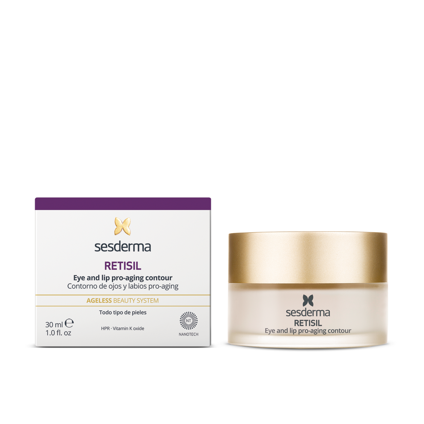 RETISIL CONTORNO OJOS Y LABIOS CREMA FACIAL FRASCO X 30 ML