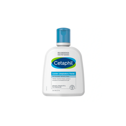 CETAPHIL LOCION LIMPIADORA P/SENSIBLE LOCIÓN TOPICA FRASCO X 237 ML