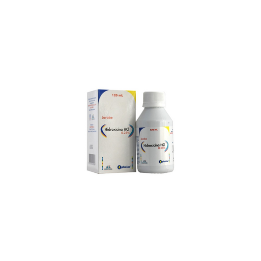 HIDROXICINA HCL 0.25%  JARABE FRASCO X 120 ML