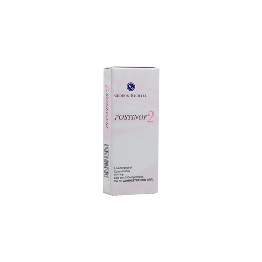 POSTINOR-2 0.75 MG TABLETA CAJA X 2