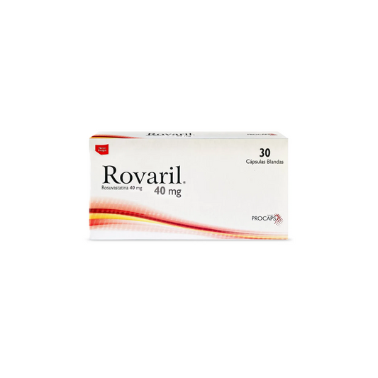 ROVARIL 40 MG CAPSULA BLANDAS CAJA X 30