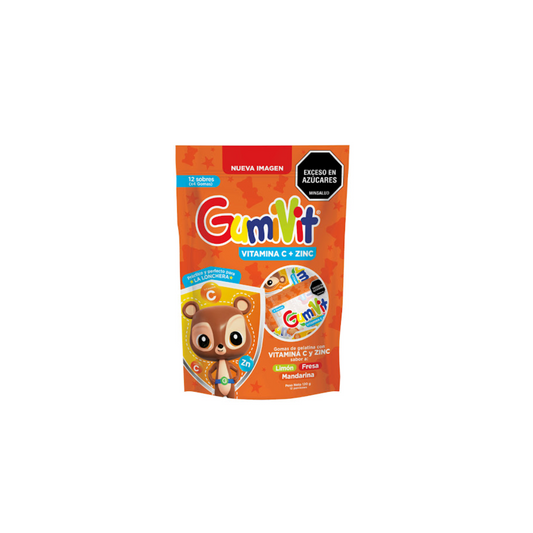 GUMIVIT C + ZINC GOMAS BOLSA X 12