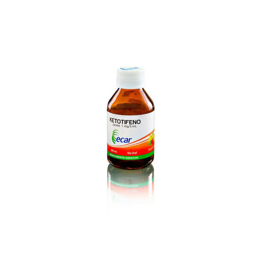 KETOTIFENO ECAR 20 MG JARABE FRASCO X 100 ML