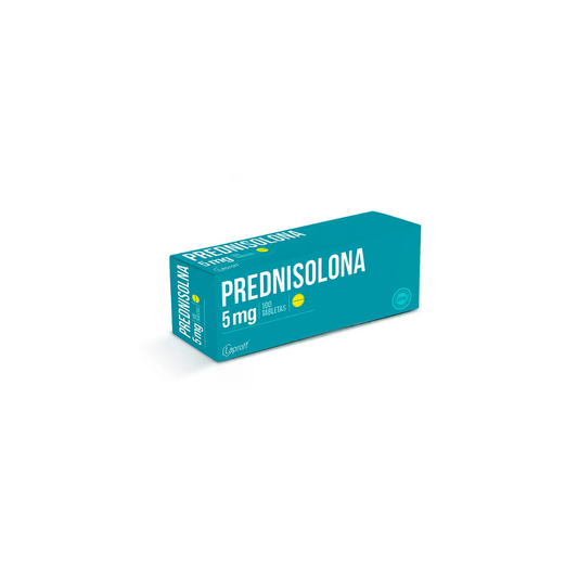 PREDNISOLONA LAPROFF 5 MG TABLETA CAJA X 100